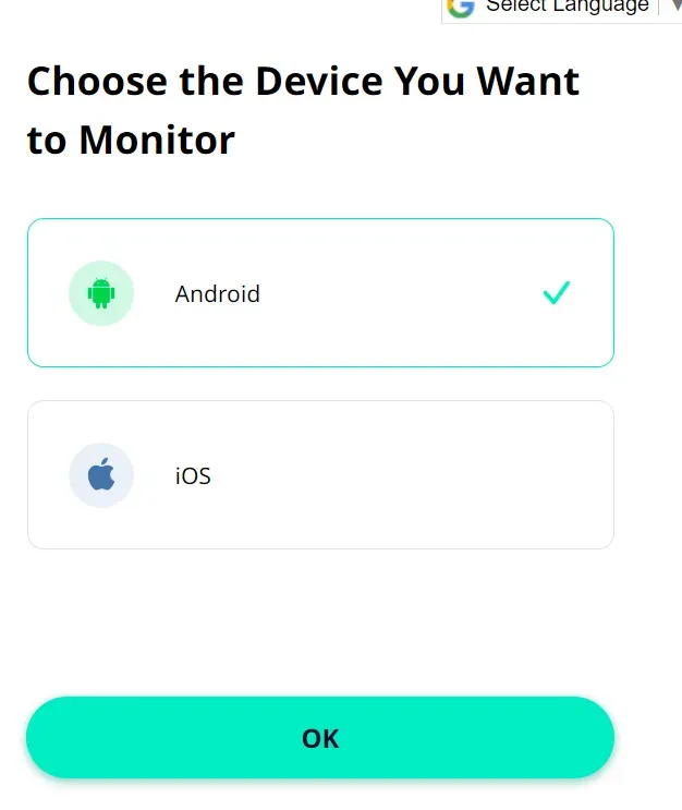 Choose Operating System