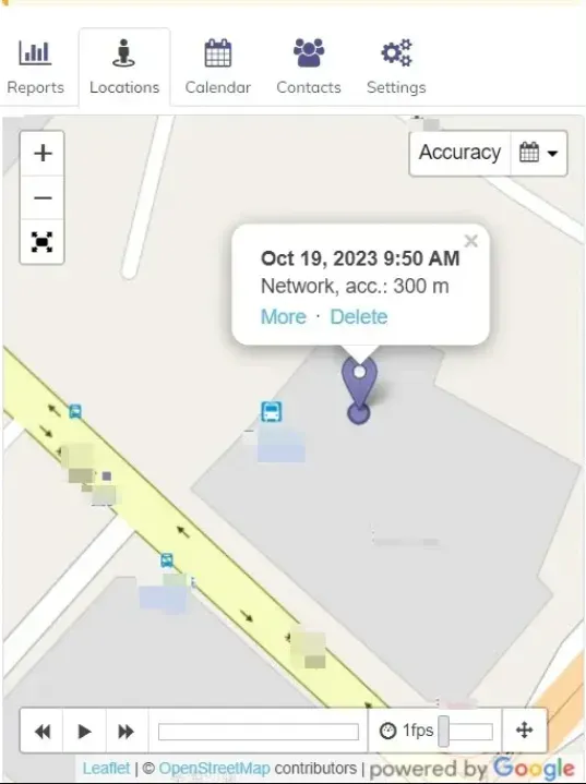 
Hoverwatch Geolocation Tracking