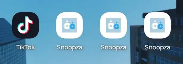 Snoopza's Icon Displayed After Download