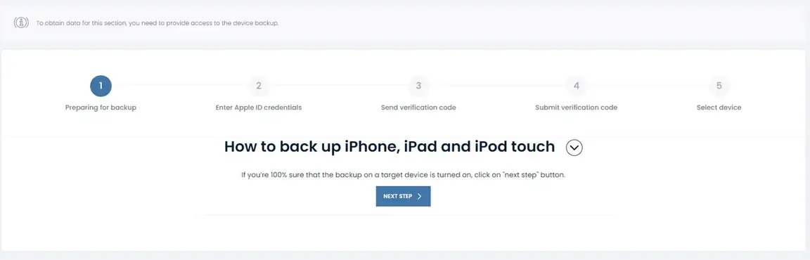 Steps to connect iPhone in uMobix