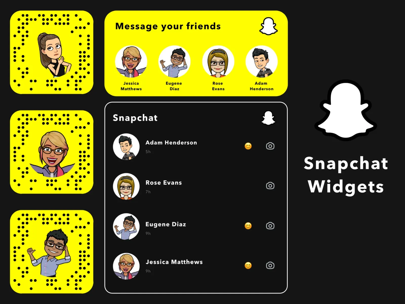 Snapchat Widget